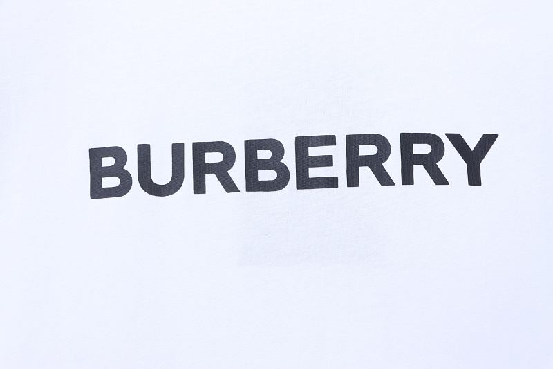 BURBERRY Classic Logo Letter Print Crew Neck Short Sleeve T-Shirt Style 2