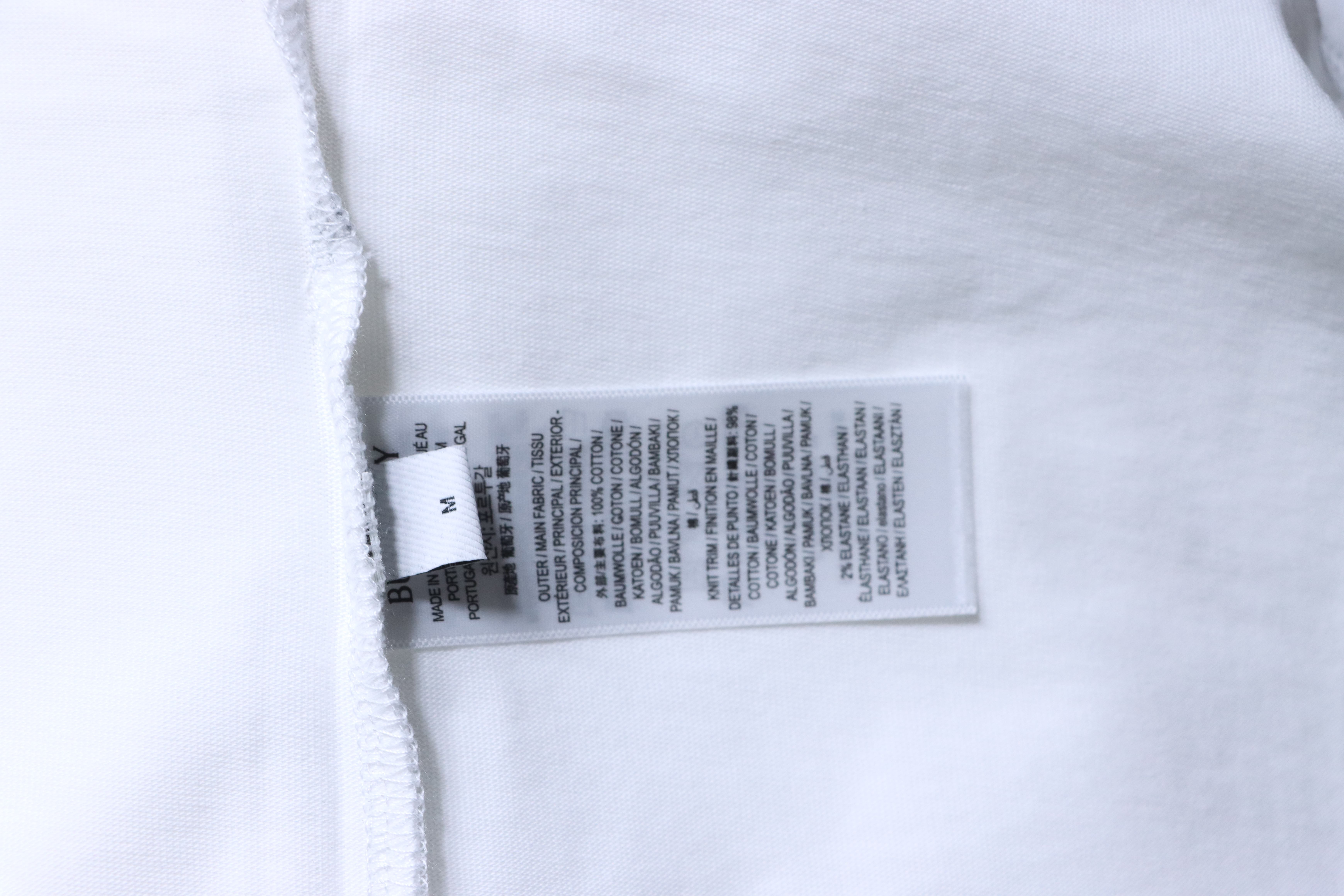 BURBERRY Classic Logo Letter Print Crew Neck Short Sleeve T-Shirt Style 2