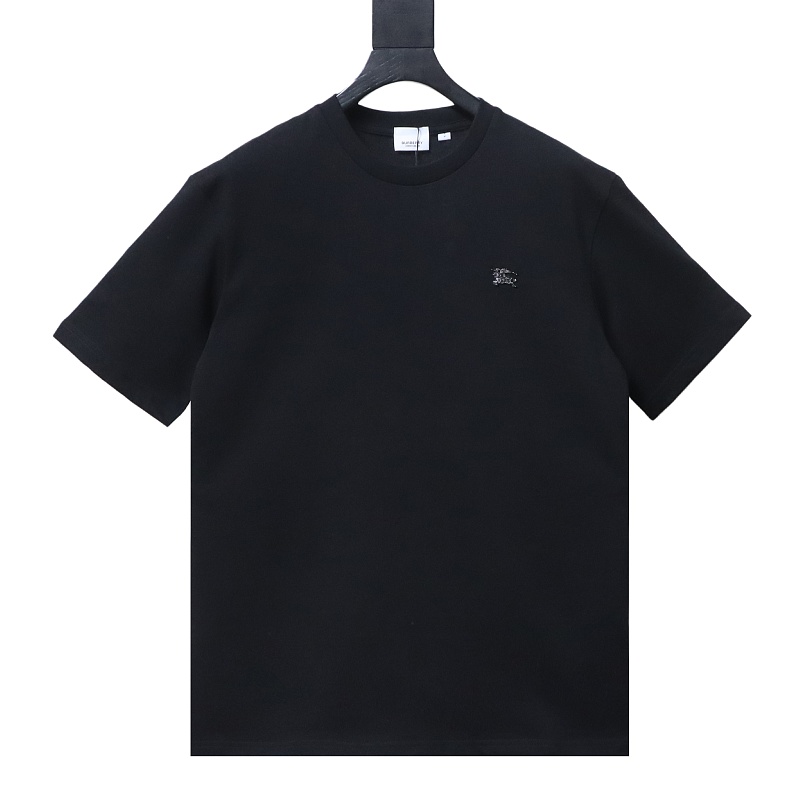 BURBERRY Classic Metal Equestrian Logo Crew Neck Short Sleeve T-Shirt Style 2