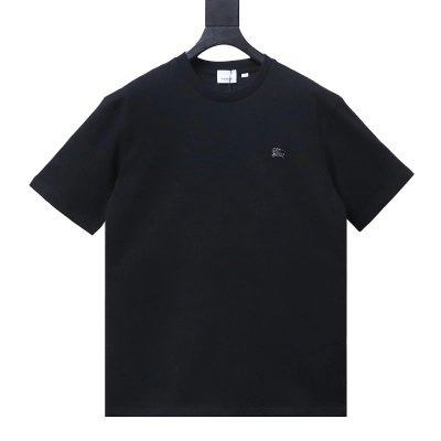 BURBERRY Classic Metal Equestrian Logo Crew Neck Short Sleeve T-Shirt Style 2 01