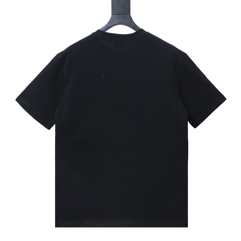 BURBERRY Classic Metal Equestrian Logo Crew Neck Short Sleeve T-Shirt Style 2