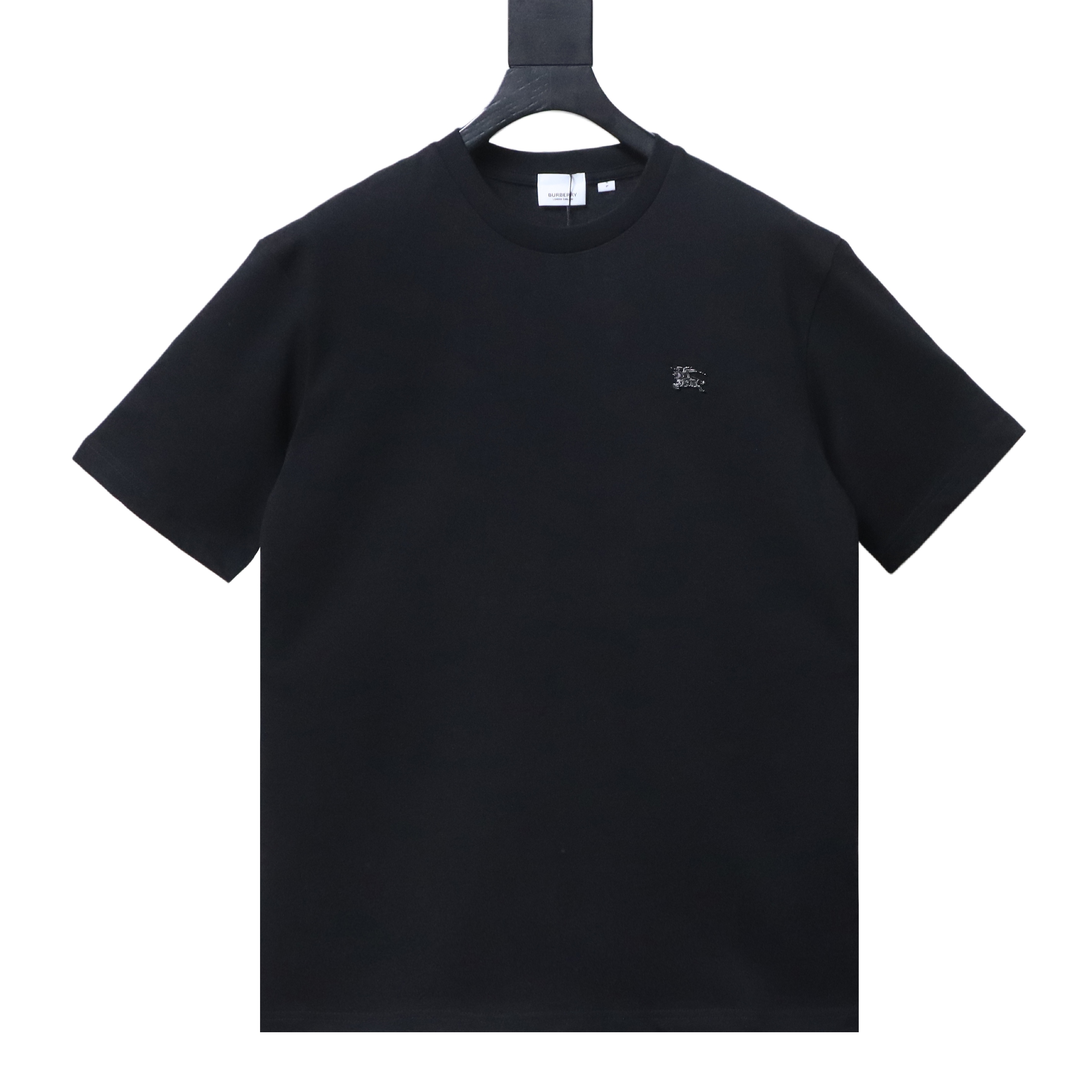 BURBERRY Classic Metal Equestrian Logo Crew Neck Short Sleeve T-Shirt Style 2