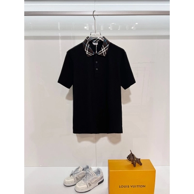 BURBERRY Classic Metal Equestrian Logo Crew Neck Short Sleeve T-Shirt Style 3 01