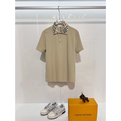 BURBERRY Classic Metal Equestrian Logo Crew Neck Short Sleeve T-Shirt Style 4 01