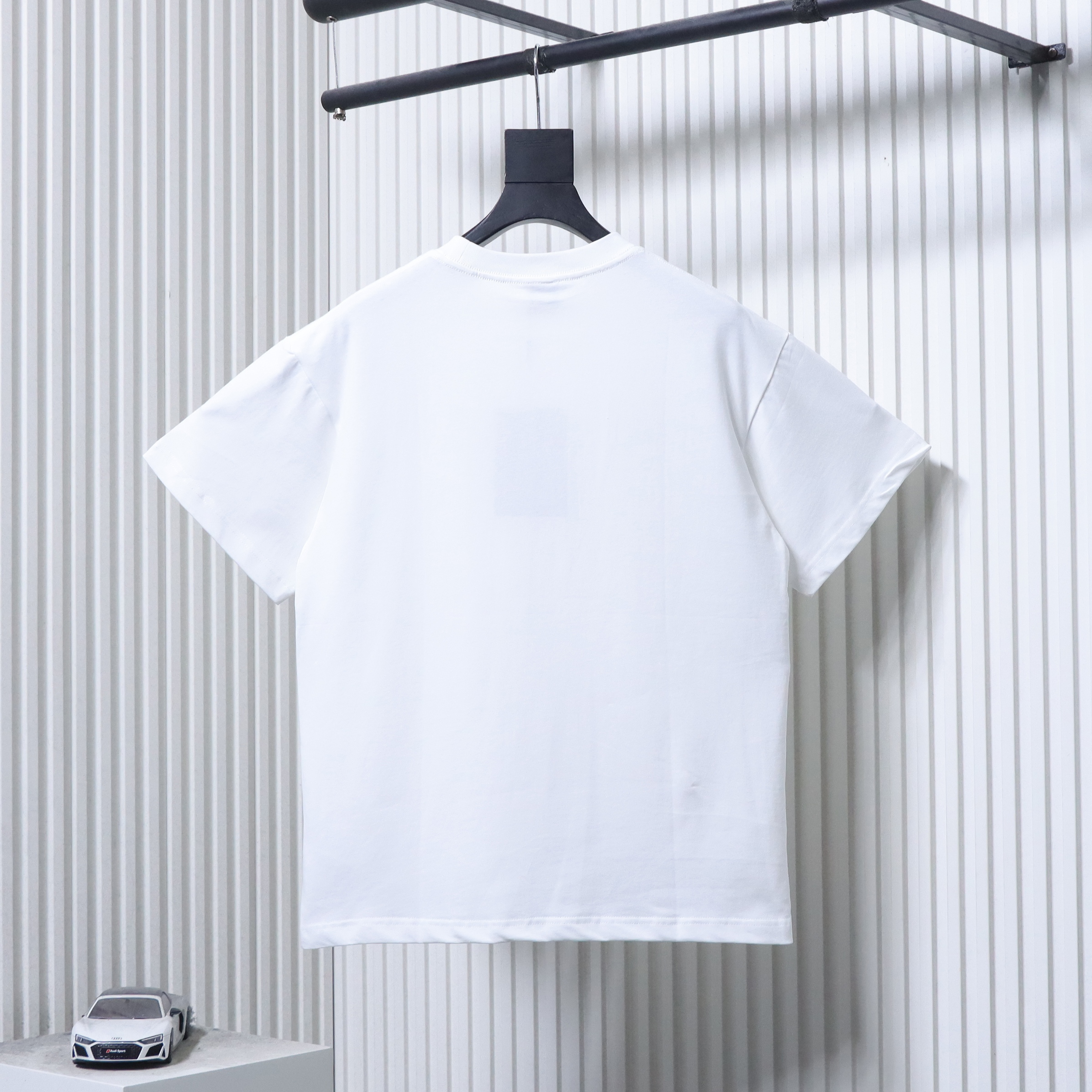 BURBERRY Classic Silicone Logo Letter Letter Crew Neck Short Sleeve T-Shirt Style 1