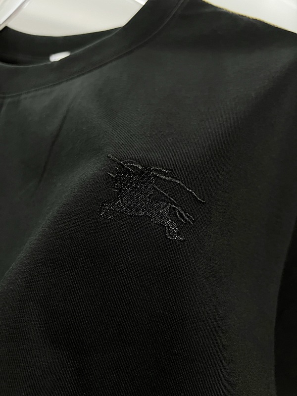BURBERRY Colorful Knight Equestrian Embroidery Colorful Knight Equestrian Short Sleeve Polo Shirt Style 1