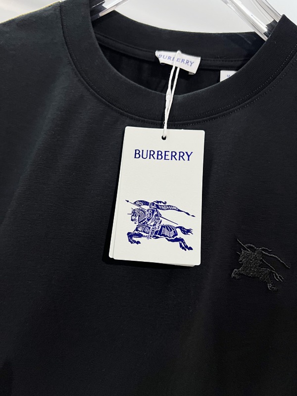 BURBERRY Colorful Knight Equestrian Embroidery Colorful Knight Equestrian Short Sleeve Polo Shirt Style 1