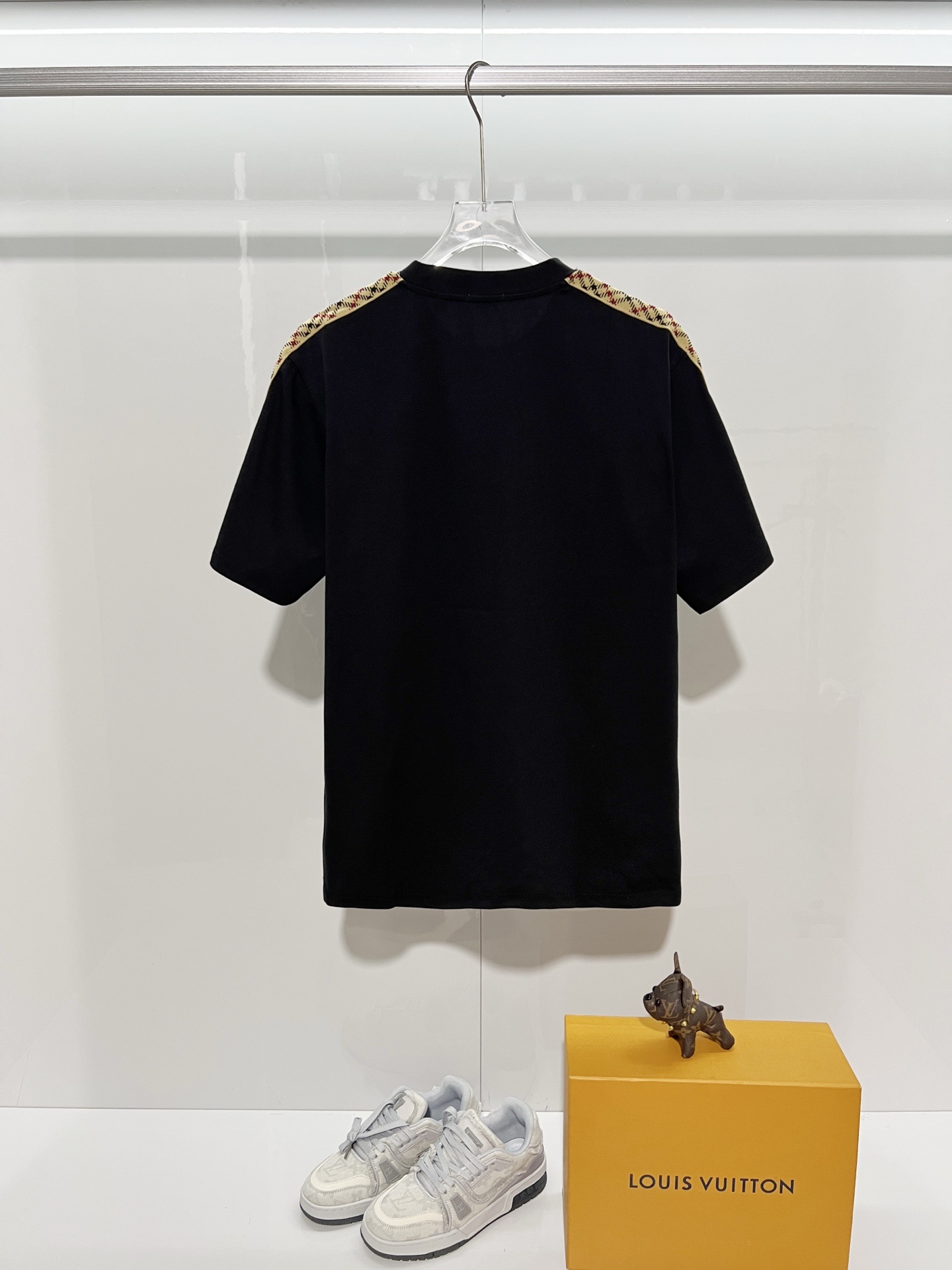 BURBERRY Colorful Knight Equestrian Embroidery Colorful Knight Equestrian Short Sleeve Polo Shirt Style 1