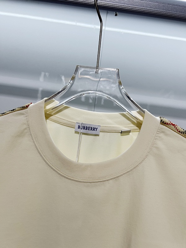 BURBERRY Colorful Knight Equestrian Embroidery Colorful Knight Equestrian Short Sleeve Polo Shirt Style 2