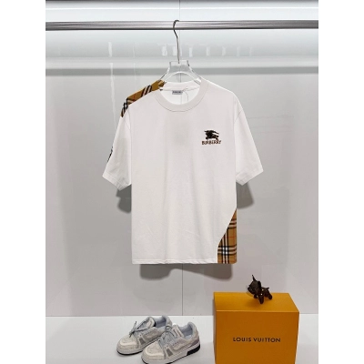 BURBERRY Colorful Knight Equestrian Embroidery Colorful Knight Equestrian Short Sleeve Polo Shirt Style 3 01