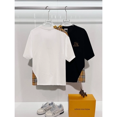 BURBERRY Colorful Knight Equestrian Embroidery Colorful Knight Equestrian Short Sleeve Polo Shirt Style 3 02