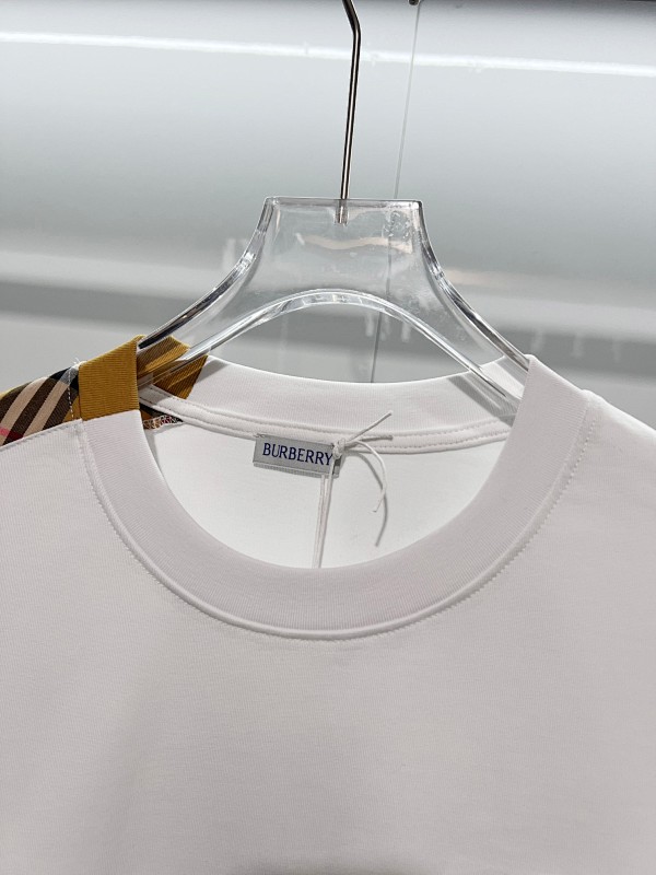 BURBERRY Colorful Knight Equestrian Embroidery Colorful Knight Equestrian Short Sleeve Polo Shirt Style 3