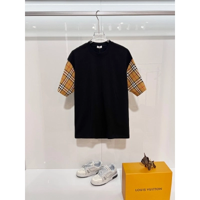 BURBERRY Colorful Knight Equestrian Embroidery Colorful Knight Equestrian Short Sleeve Polo Shirt Style 4 01