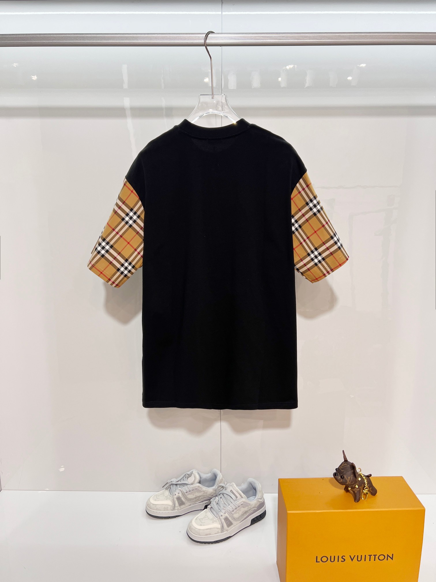 BURBERRY Colorful Knight Equestrian Embroidery Colorful Knight Equestrian Short Sleeve Polo Shirt Style 4