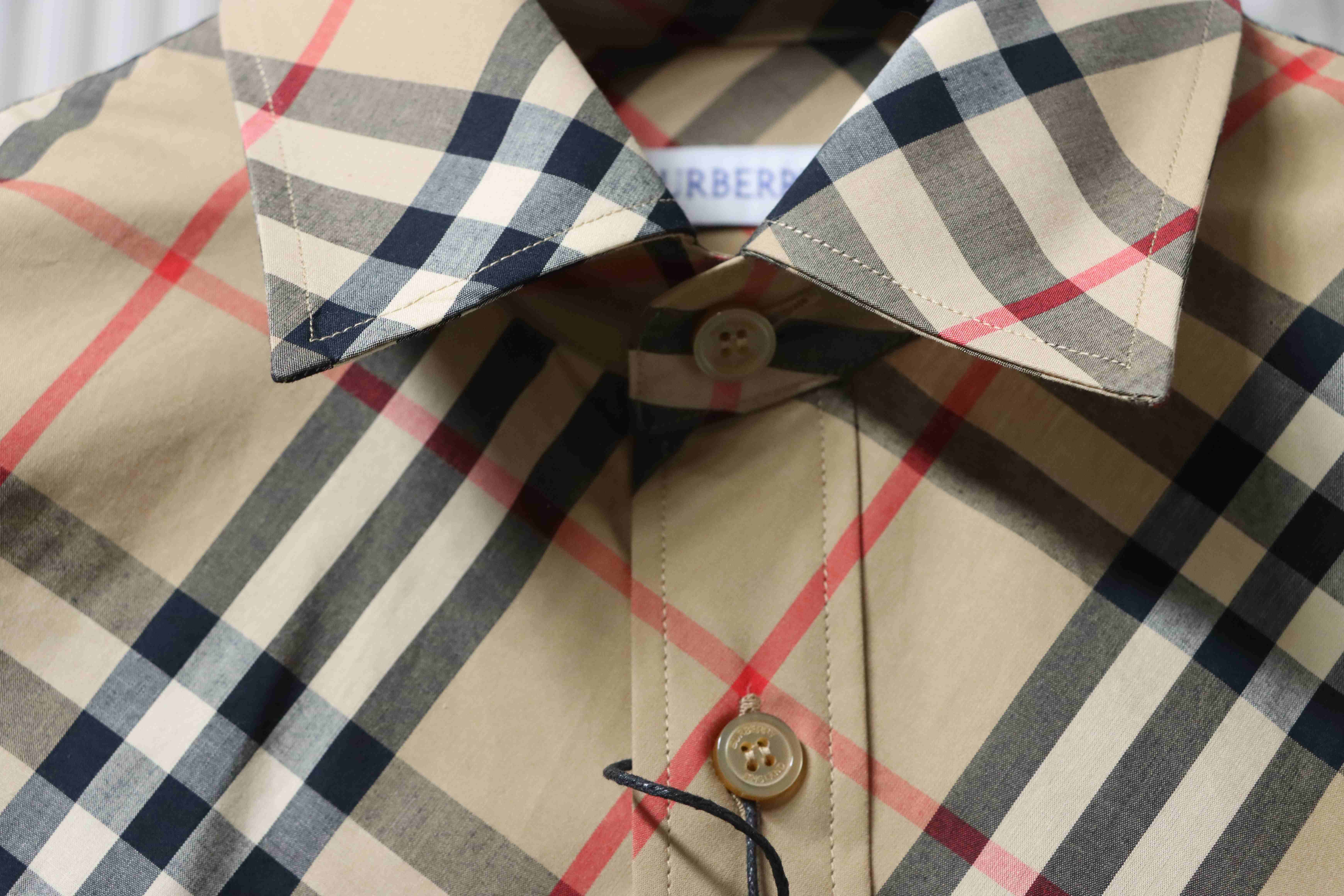 BURBERRY Cotton Shirt Style 1