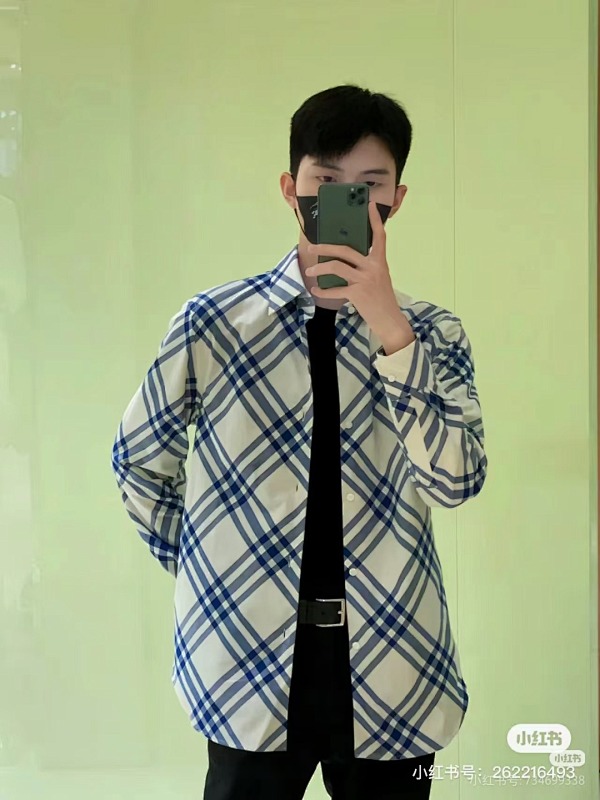BURBERRY Cotton Shirt Style 3