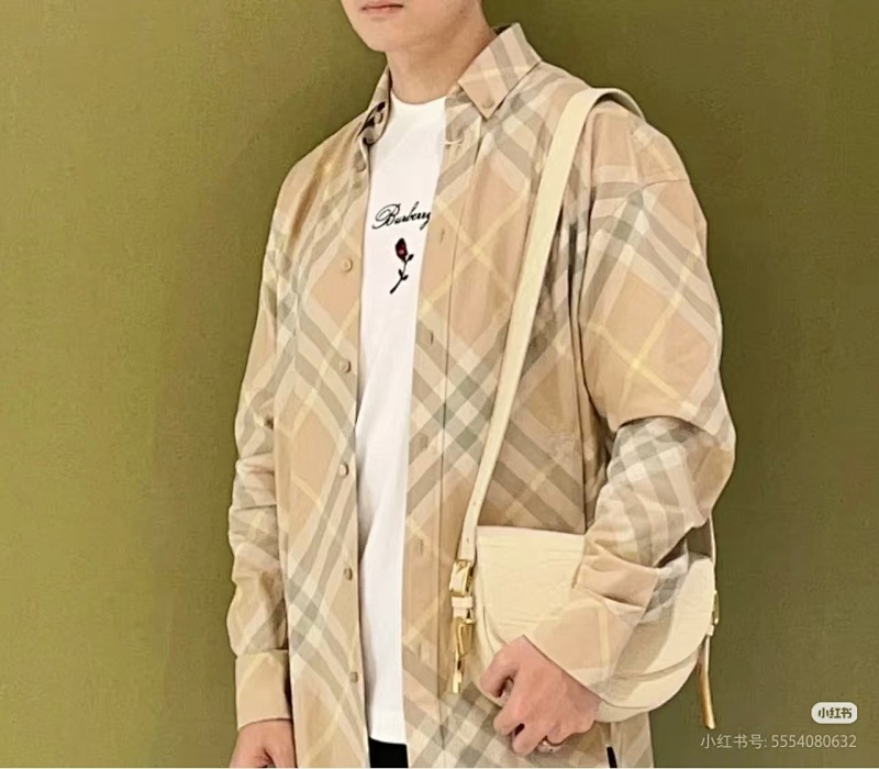 BURBERRY Cotton Shirt Style 4