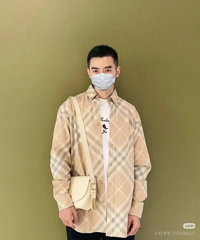 BURBERRY Cotton Shirt Style 4