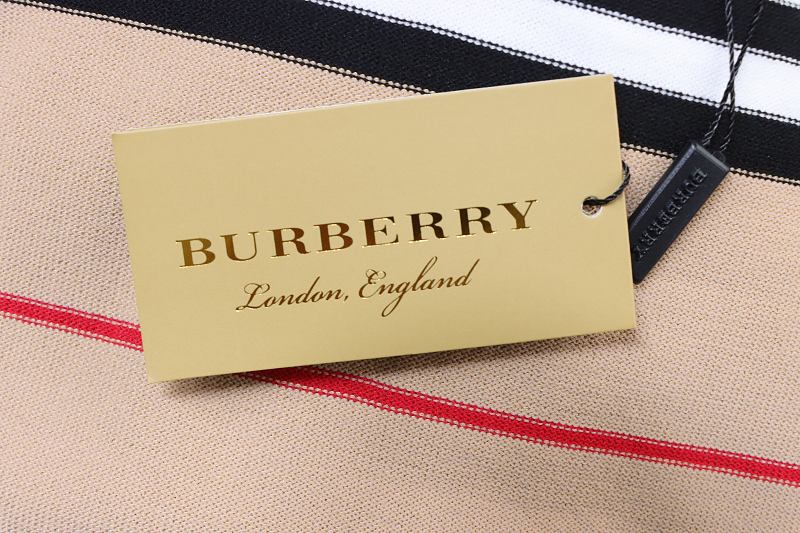 BURBERRY Embroidery Knit Short Sleeve T-Shirt
