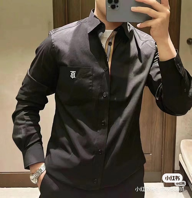 BURBERRY Embroidery Shirt Style 1
