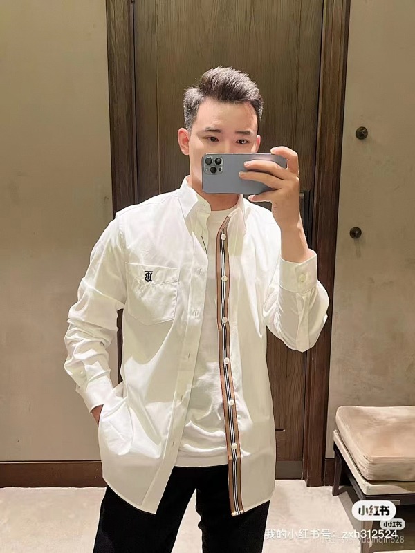 BURBERRY Embroidery Shirt Style 2