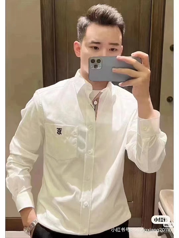 BURBERRY Embroidery Shirt Style 2