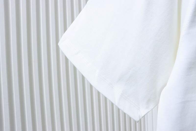 BURBERRY Embroidery Short Sleeve T-Shirt