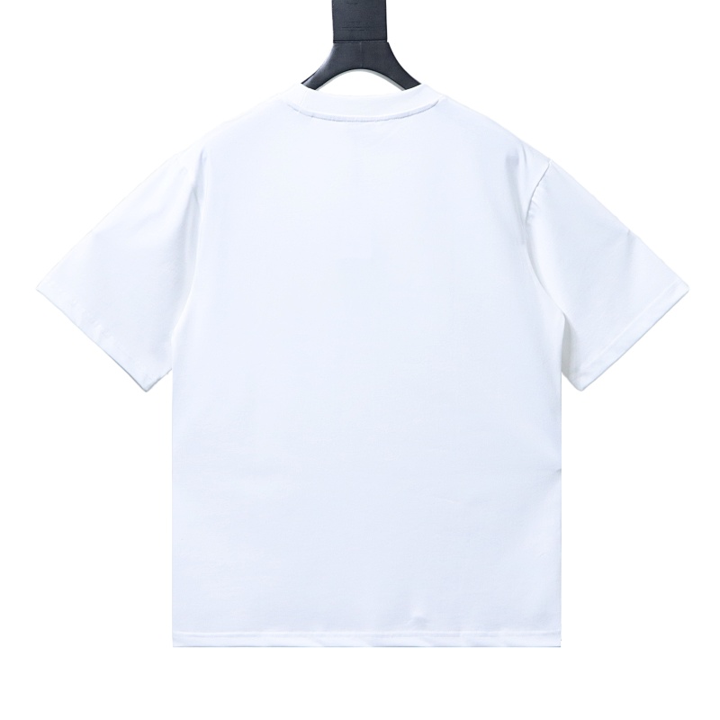BURBERRY Equestrian Blue Short Sleeve T-Shirt Style 1