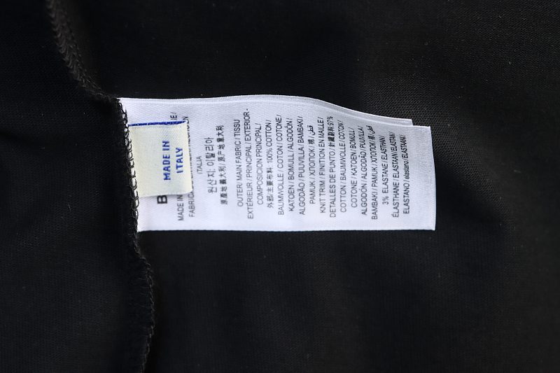 BURBERRY Equestrian Embroidery Blue Short Sleeve T-Shirt Style 2