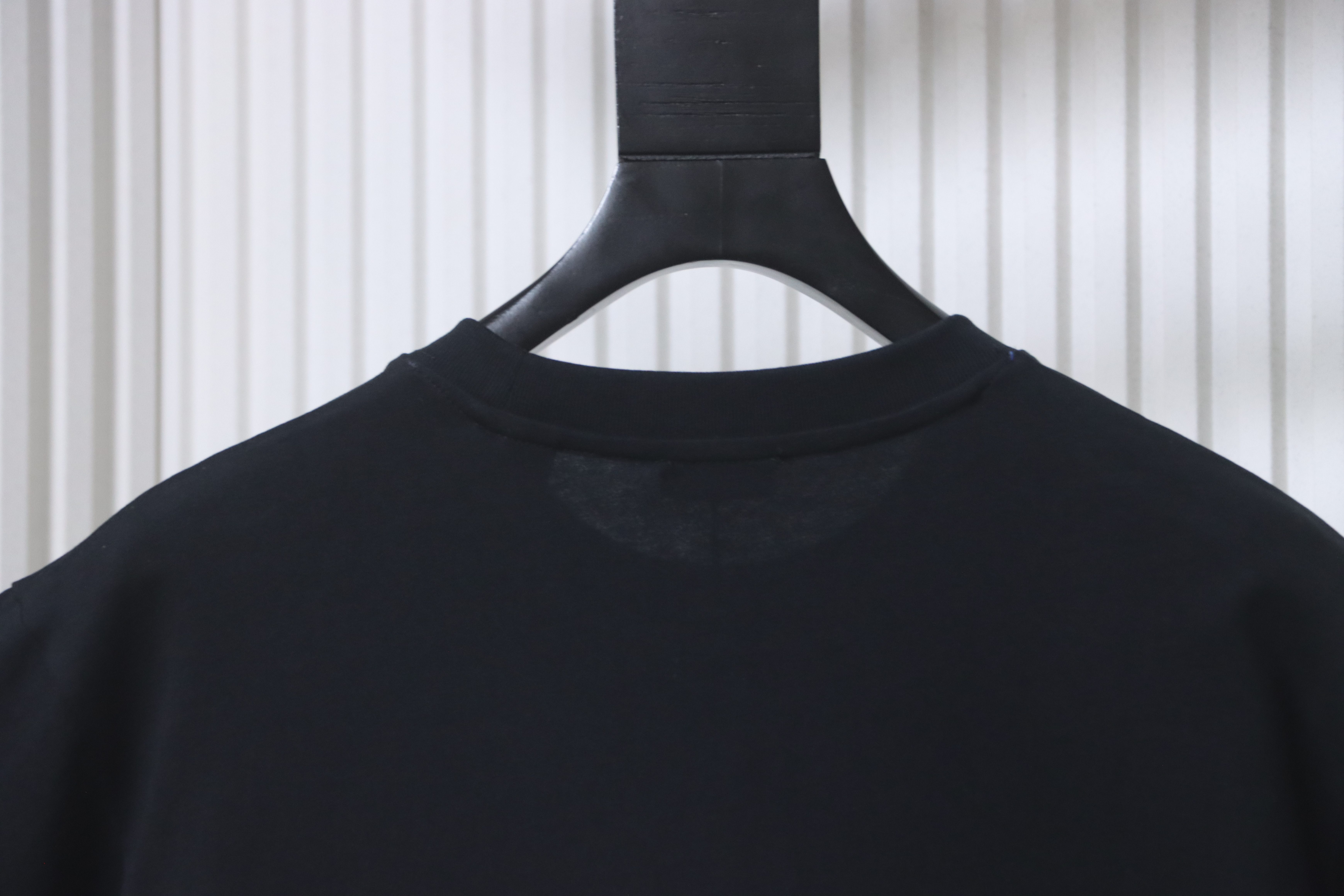 BURBERRY Equestrian Embroidery Blue Short Sleeve T-Shirt Style 2