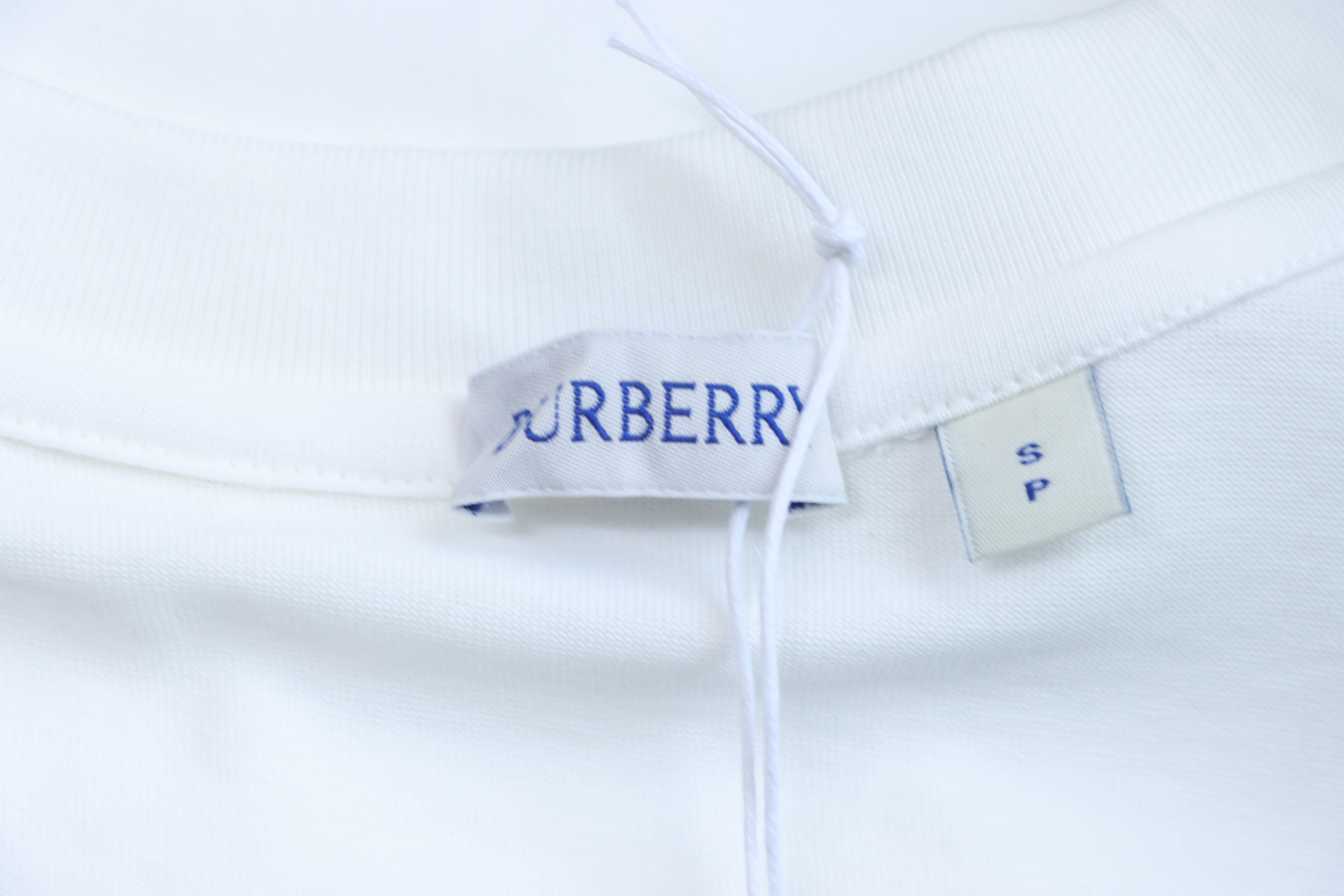 BURBERRY Equestrian Embroidery Check Short Sleeve T-Shirt Style 1