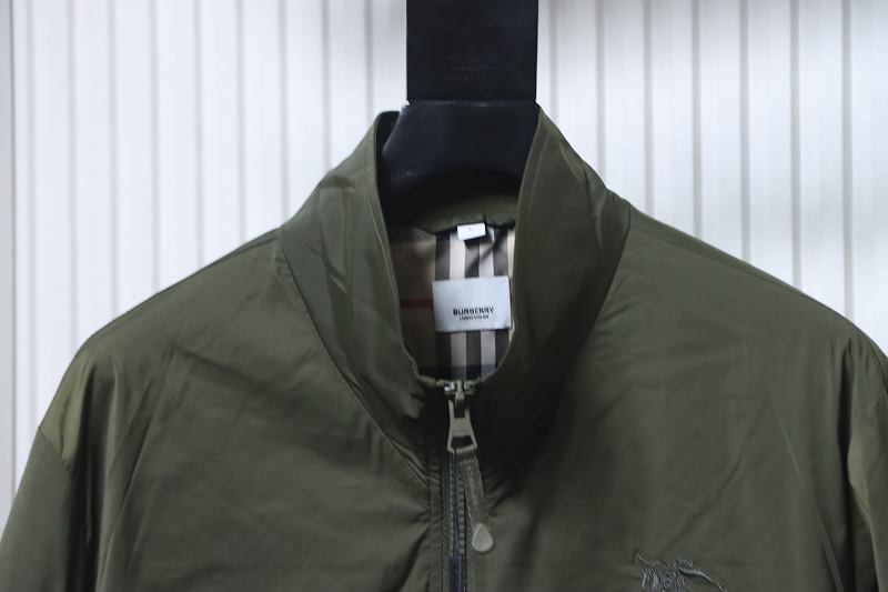 BURBERRY Equestrian Embroidery Collar Jacket Style 2