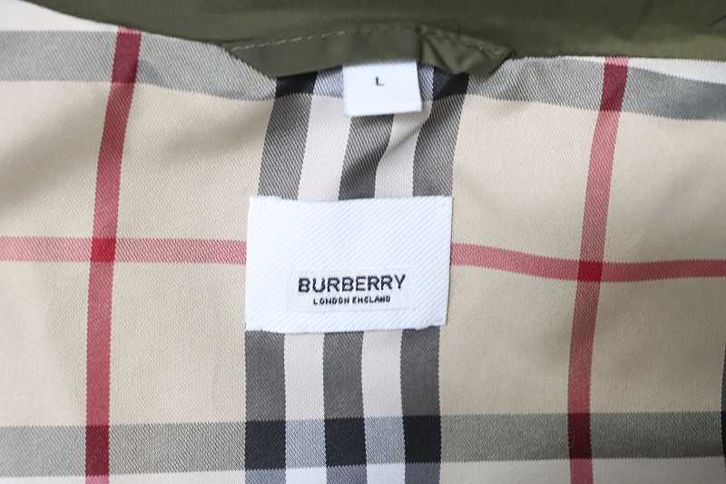 BURBERRY Equestrian Embroidery Collar Jacket Style 2