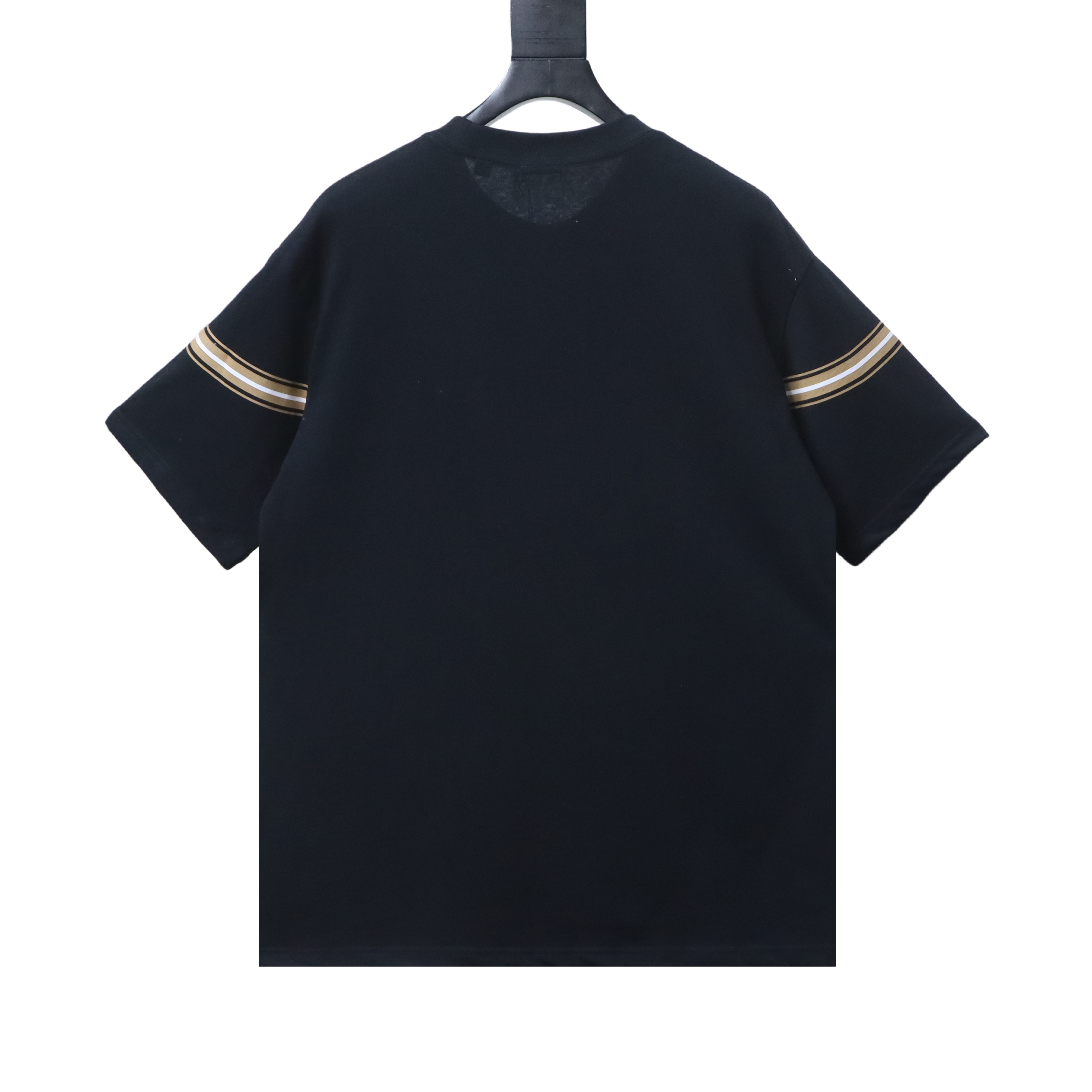 BURBERRY Equestrian Embroidery Print Short Sleeve T-Shirt Style 2