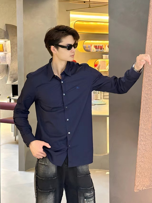 BURBERRY Equestrian Embroidery Shirt Style 1