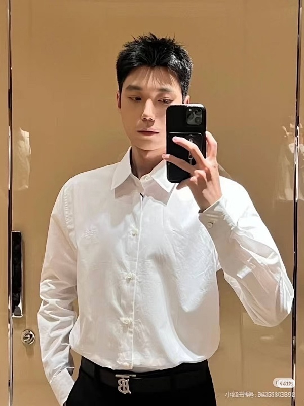 BURBERRY Equestrian Embroidery Shirt Style 3