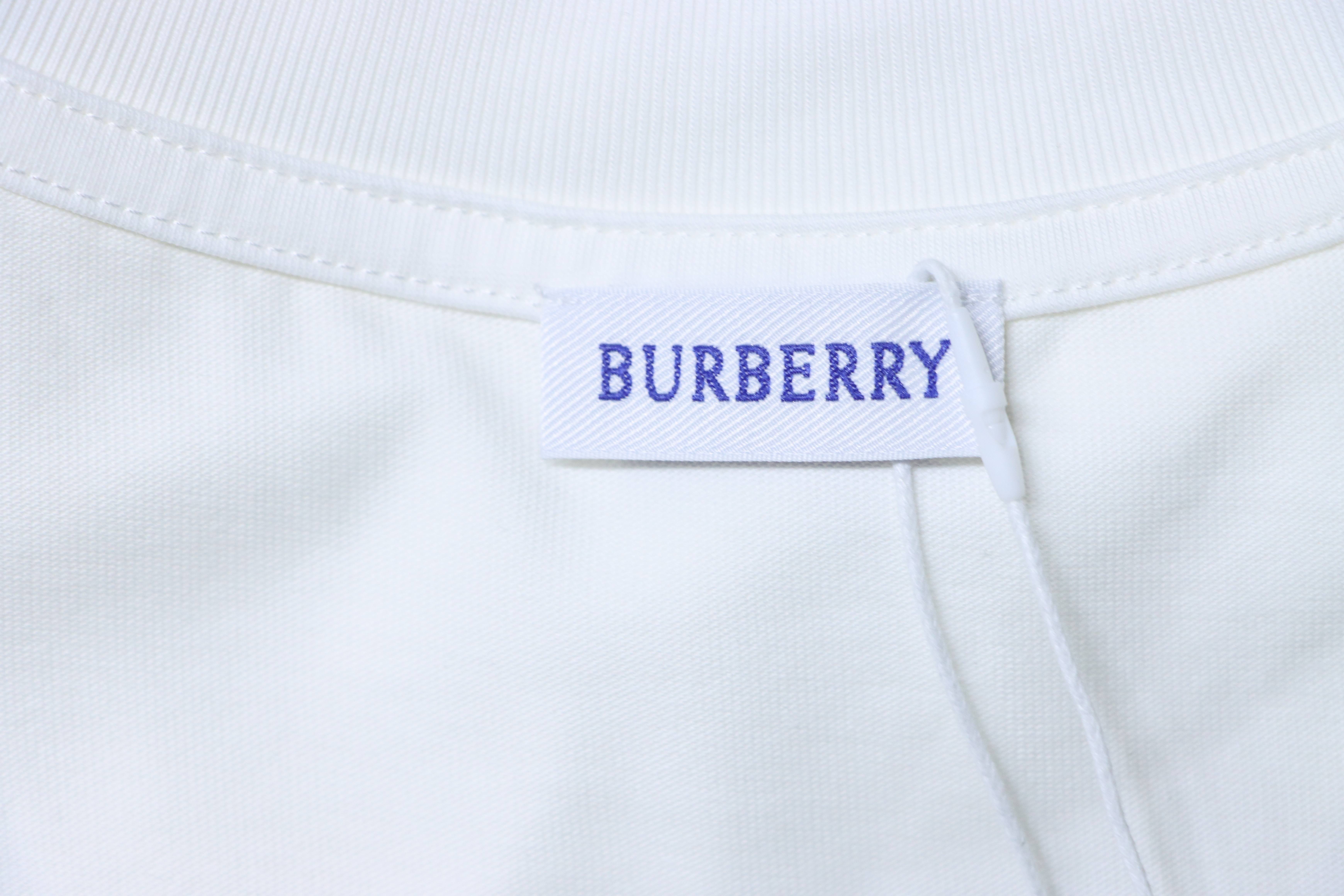BURBERRY Equestrian Knight Check Short Sleeve T-Shirt Style 1