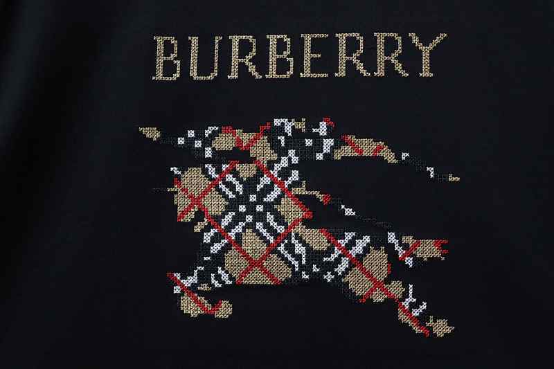 BURBERRY Equestrian Knight Check Short Sleeve T-Shirt Style 3