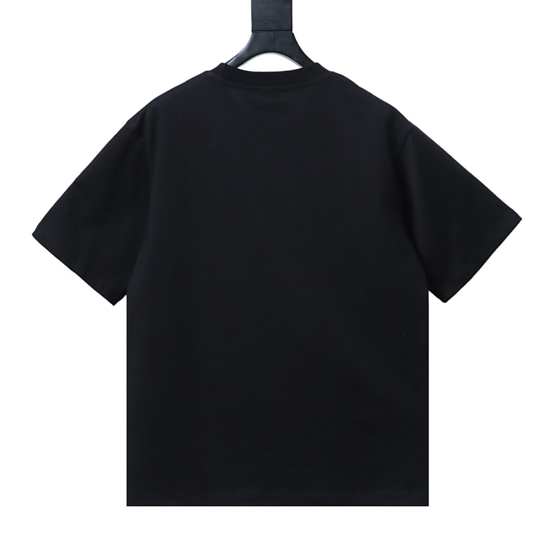 BURBERRY Equestrian Knight Embroidery Logo Short Sleeve T-Shirt