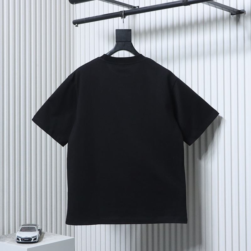 BURBERRY Equestrian Knight Embroidery Logo Short Sleeve T-Shirt