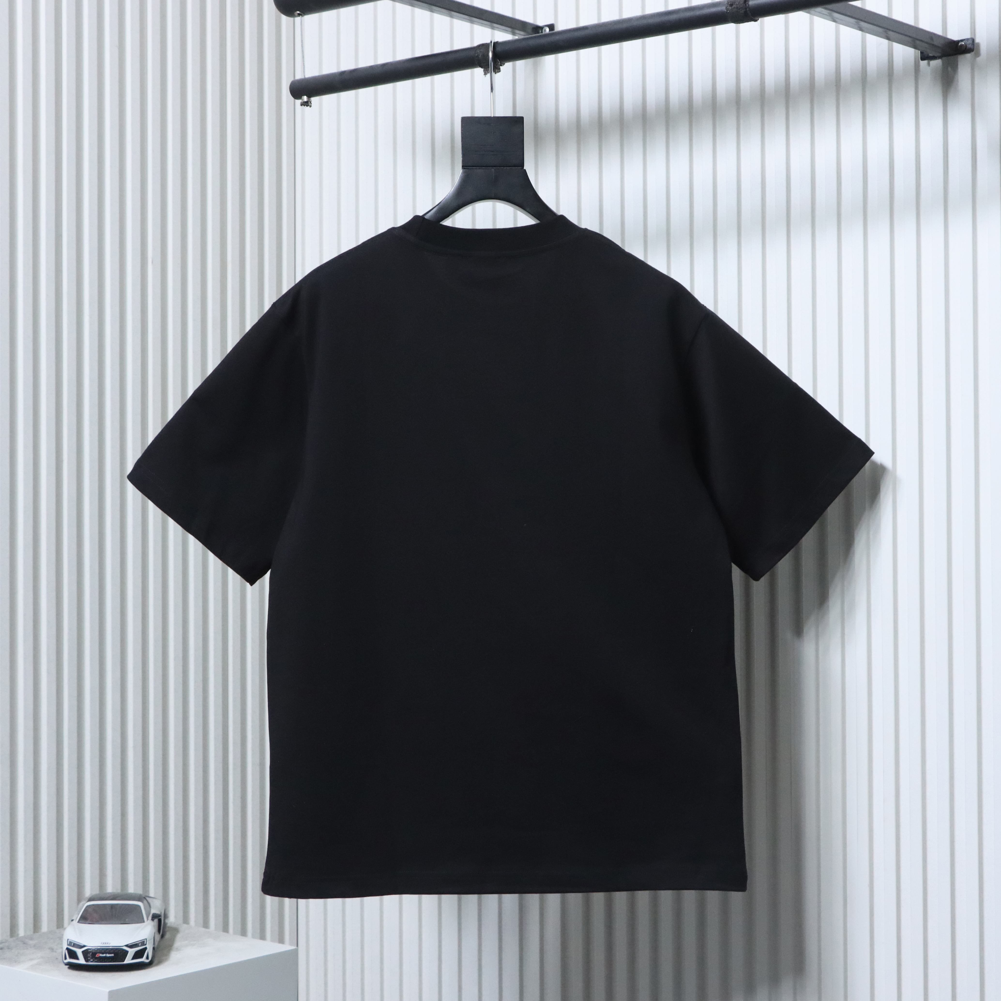 BURBERRY Equestrian Knight Embroidery Logo Short Sleeve T-Shirt