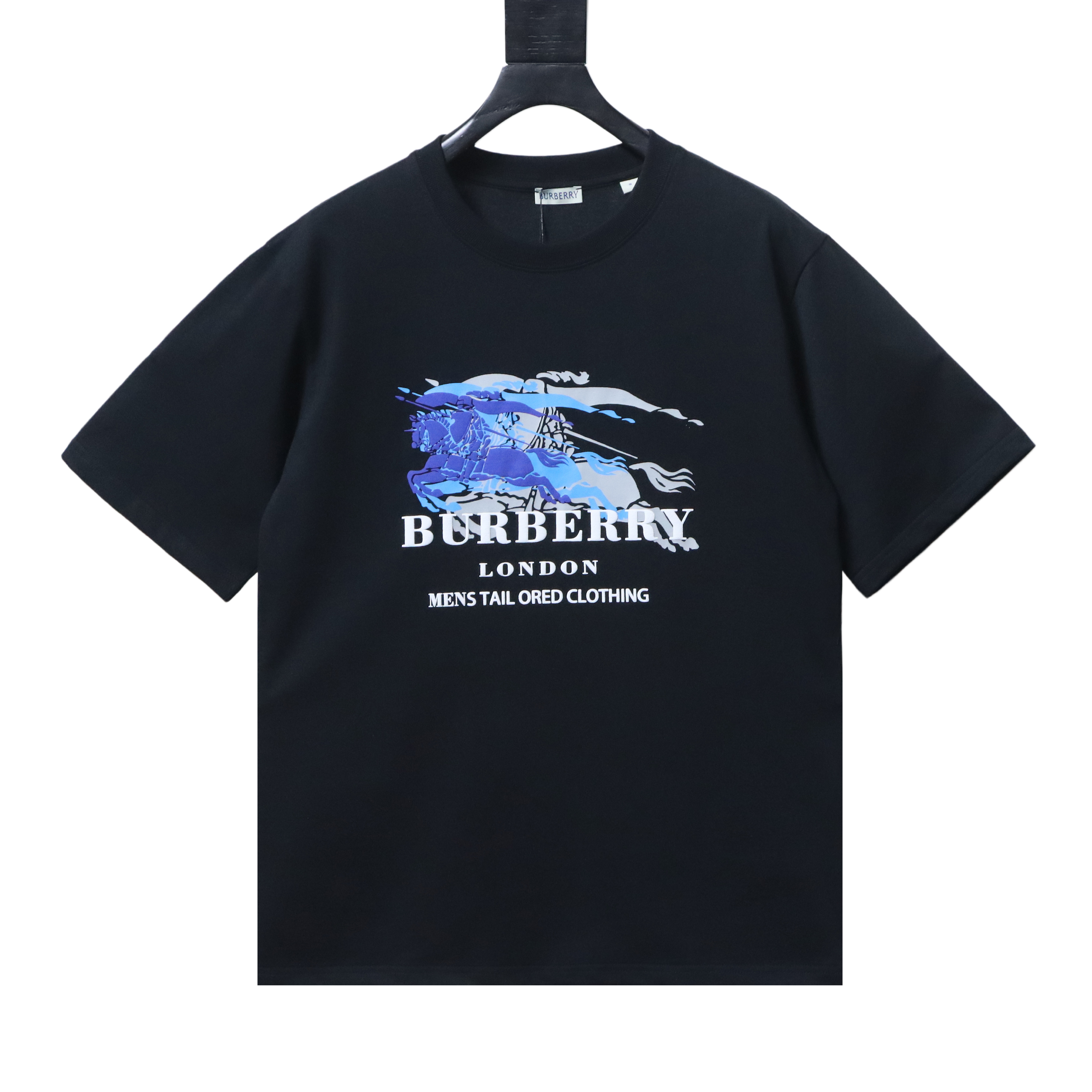 BURBERRY Equestrian Print Short Sleeve T-Shirt Style 2