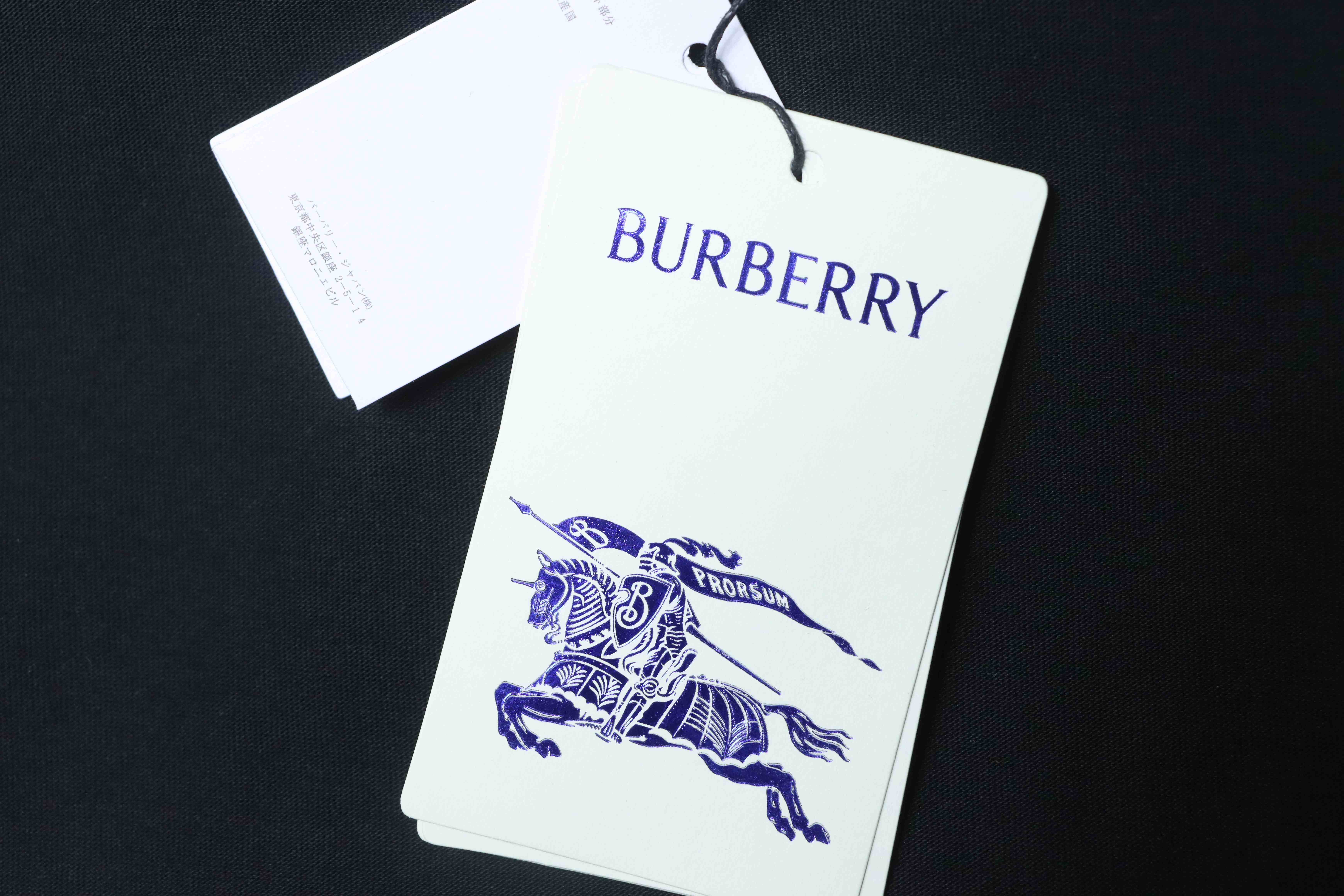 BURBERRY Equestrian Print Short Sleeve T-Shirt Style 2