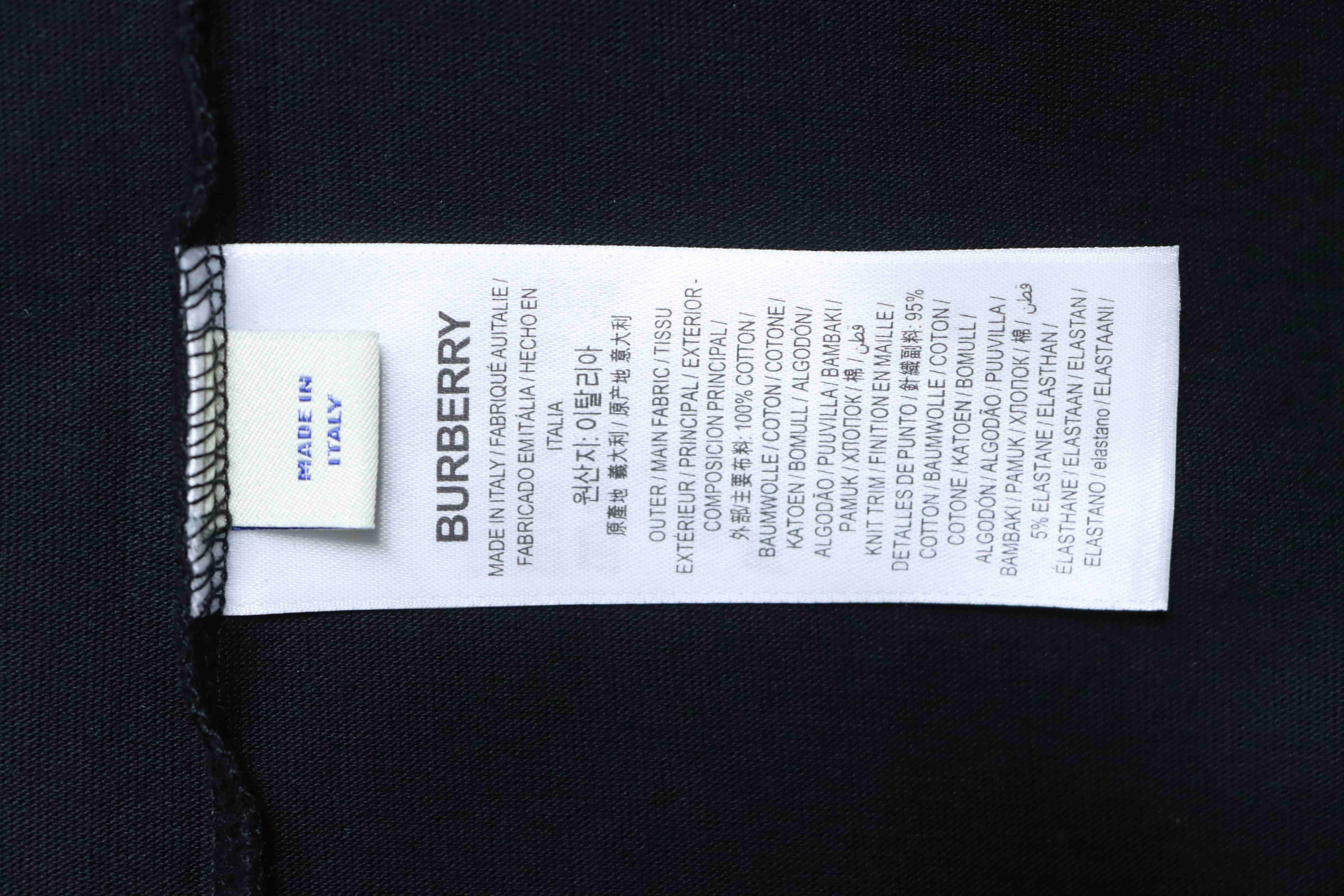 BURBERRY Equestrian Print Short Sleeve T-Shirt Style 2