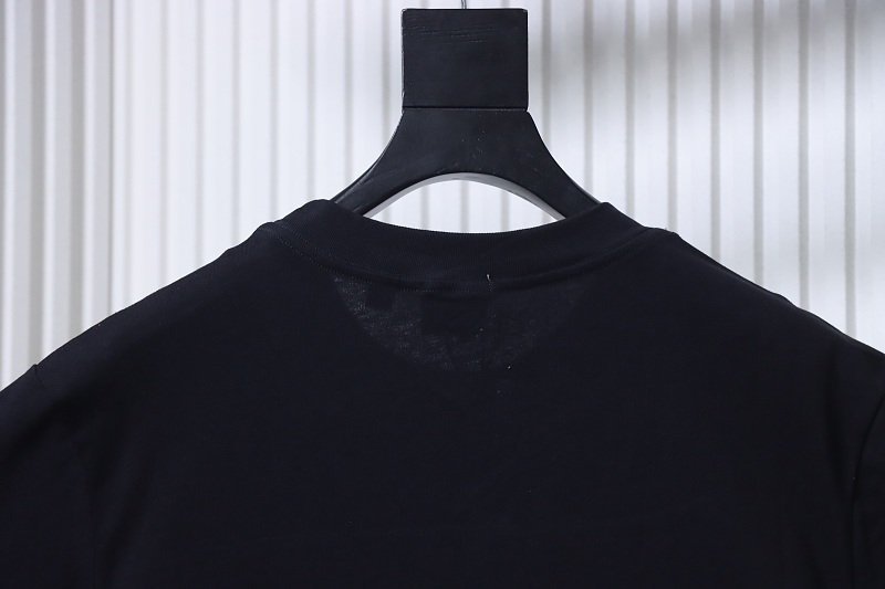 BURBERRY Front Back Logo Print Short Sleeve T-Shirt