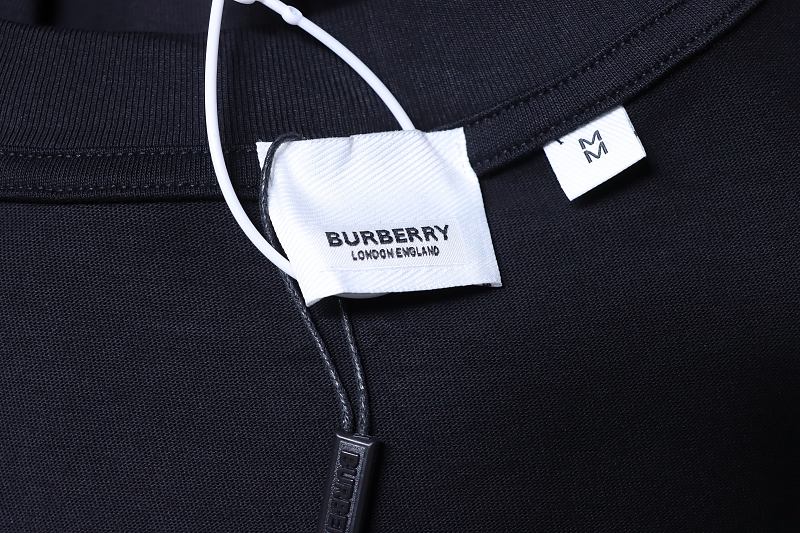 BURBERRY Front Back Logo Print Short Sleeve T-Shirt