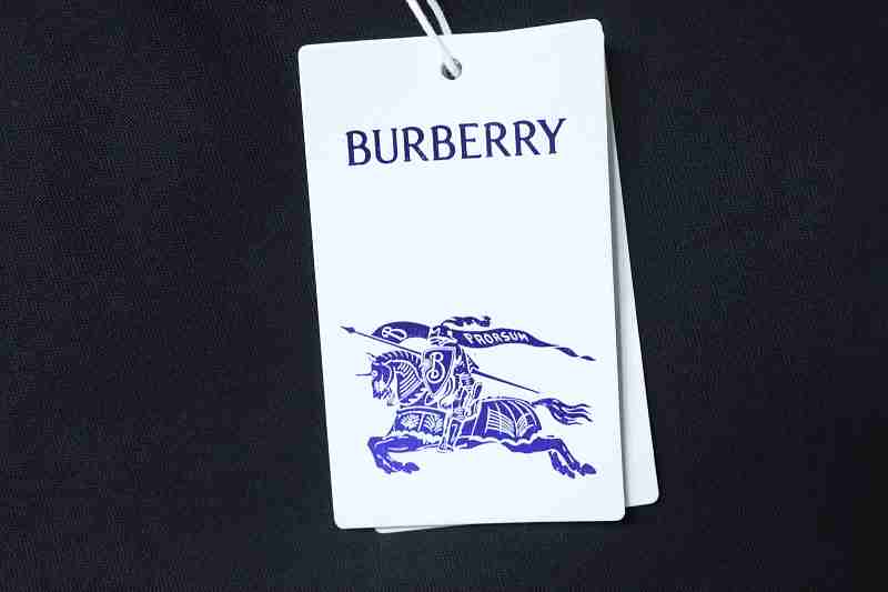 BURBERRY Gothic Embroidery Short Sleeve T-Shirt Style 2