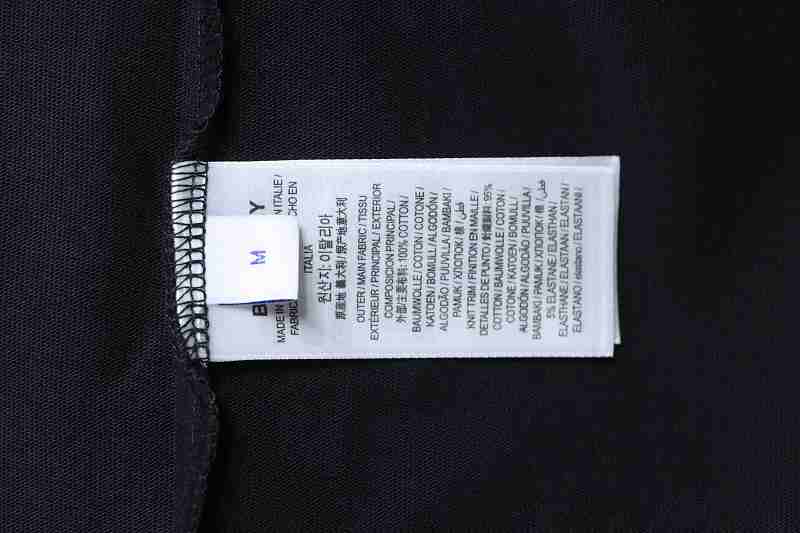 BURBERRY Gothic Embroidery Short Sleeve T-Shirt Style 2