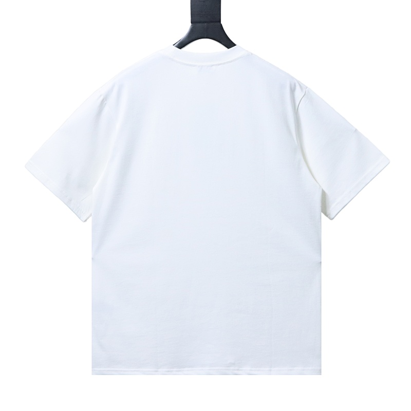 BURBERRY Gothic Embroidery Short Sleeve T-Shirt Style 3