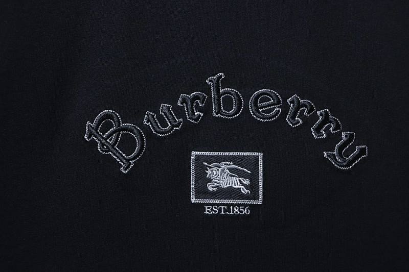 BURBERRY Gothic Embroidery Short Sleeve T-Shirt Style 4